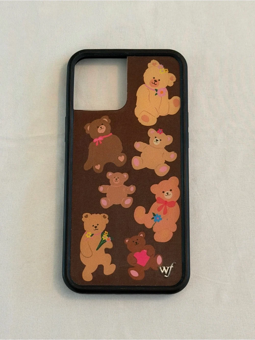 iPhone 12 Pro Max Wildflower Teddy Bears Phone Case